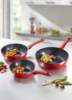 &bdquo;Hyperflon Diamant&reg;&ldquo; Pfannen-Set aus Aluminium 