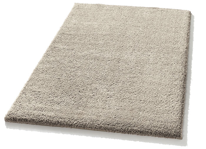 Kombistarke Brücken, Galerien und Teppiche aus dichtgewebtem Shaggy-Flor TAUPE