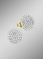 Ohrstecker mit 124 Diamanten 