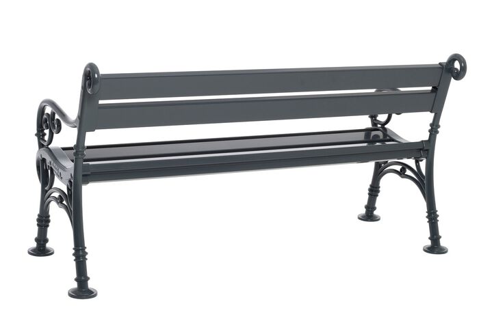 Gartenbank aus Voll-Kunststoff 