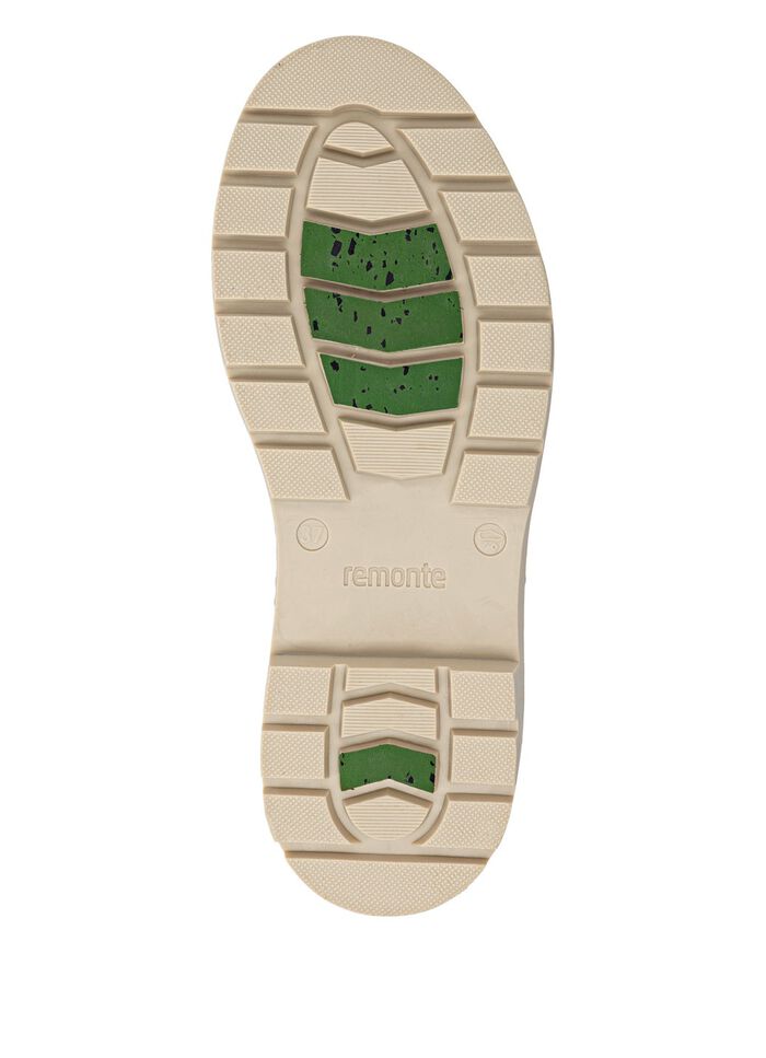 Remonte, gef&uuml;tterte Damen-Stiefeletten, Winterschuhe, Weite G, mit Lammfell BRAUN