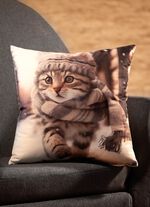 Kissenbezug in Samtoptik 