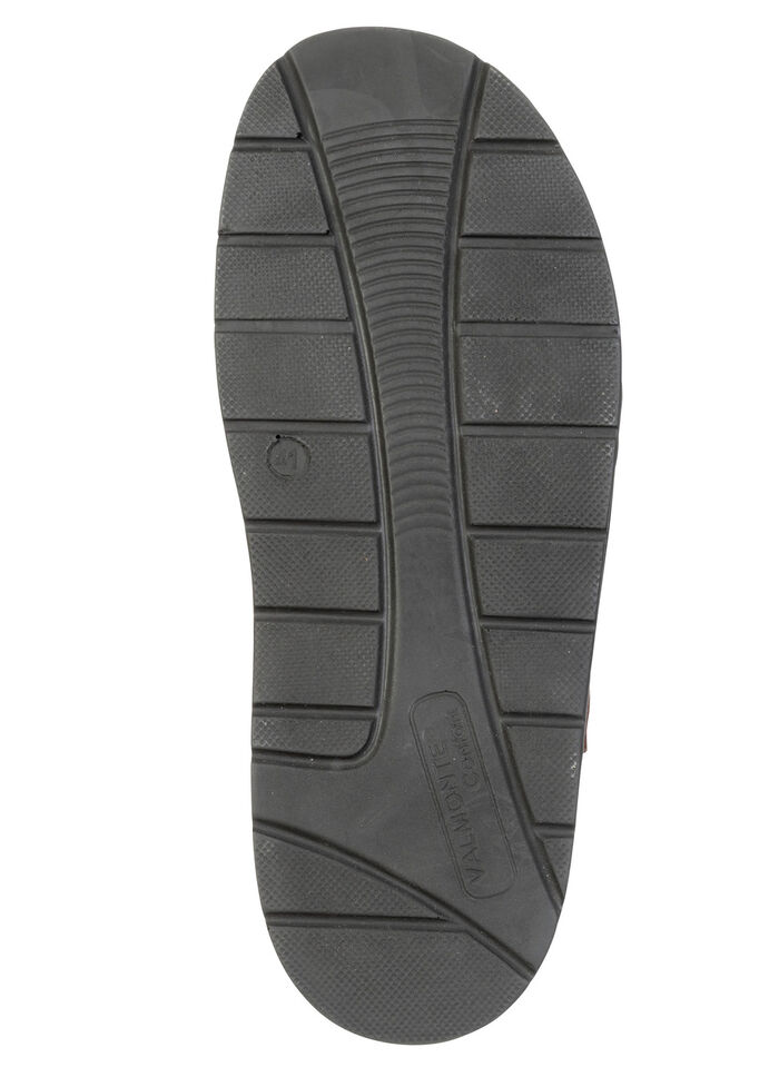 GINO GALANTE, klassische Herren-Clogs, aus Leder KASTANIE