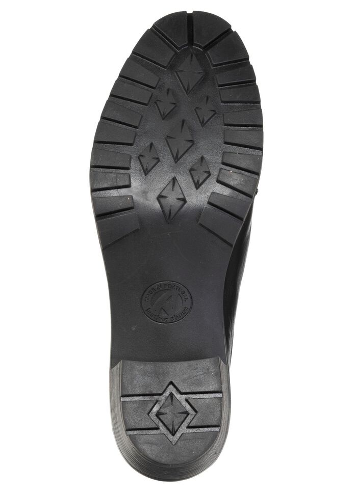 ELENA EDEN, eleganter Damen-Trotteur, Weite H, mit herausnehmbarem Fu&szlig;bett SCHWARZ