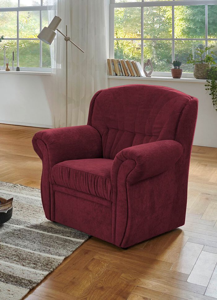 Klassische Polsterm&ouml;bel mit hochwertigem Bezug BORDEAUX