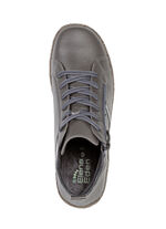 ELENA EDEN, bequeme Damen-Boots, Weite G, mit herausnehmbarem Fußbett GRAU-ALTSILBER