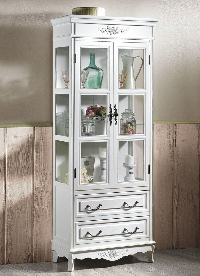 Vitrine, 2-t&uuml;rig 