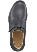 GINO GALANTE, bequeme Herren-Slipper, Weite K, mit herausnehmbarem Fußbett SCHWARZ