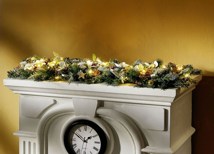 Beleuchteter Aufleger, batteriebetrieben