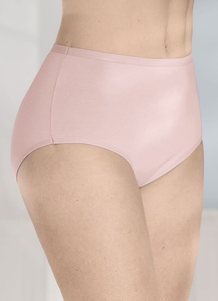 Fünferpack Slips mit elastischen Abschlüssen 