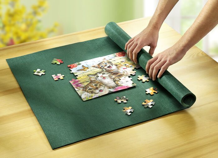 Puzzlematte aus Filz 