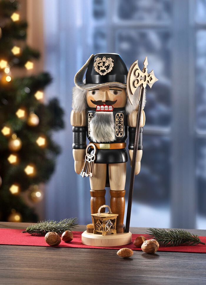 Nussknacker Nachtw&auml;chter aus dem Erzgebirge 