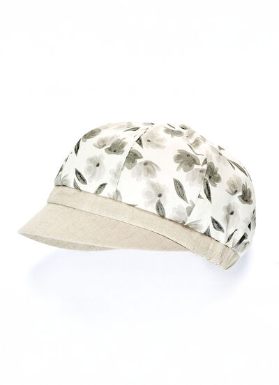 Modische Damen-Ballonm&uuml;tze mit Elastikeinsatz 