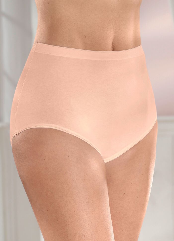 brio lingerie F&uuml;nferpack Slips mit elastischen Abschl&uuml;ssen 