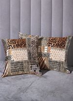 Außergewöhnliche Kissenbezug in Jacquard-Qualität MULTICOLOR