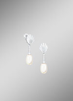 Tropfenf&ouml;rmige Muschel-Ohrh&auml;nger 