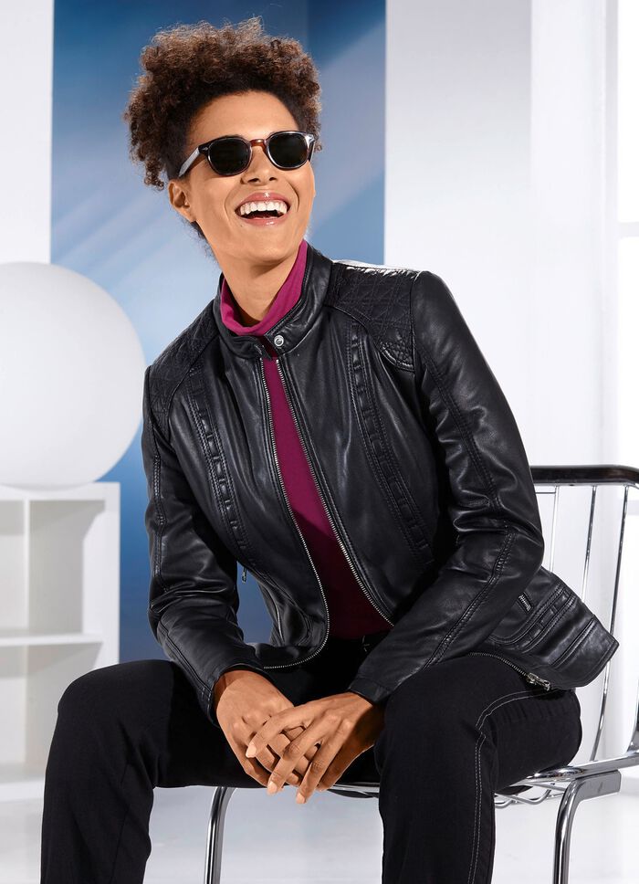 Lederkurzjacke von &bdquo;Caminari&ldquo; 