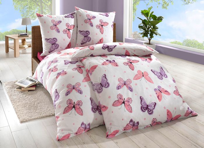 Renforcé Bettwäsche-Garnitur von Dobnig ROSÉ