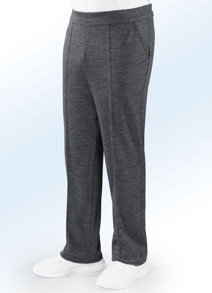 „Athlet“-Kurhose in 7 Farben ANTHRAZIT-MELIERT