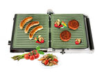Kontaktgrill mit innovativer, pflanzenbasierter Ceravegan-Keramik-Antihaftbeschichtung 