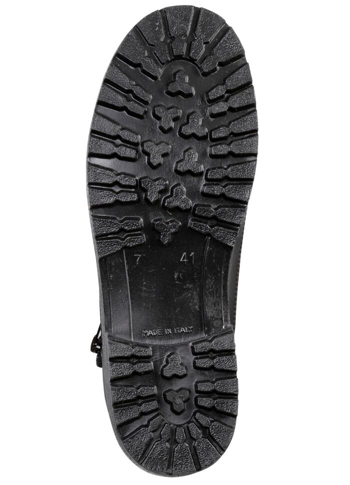 Stiefelette aus Synthetikmaterial SCHWARZ