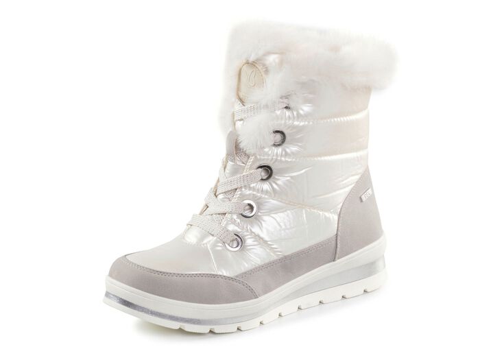 ELENA EDEN, gef&uuml;tterte Damen-Boots, Winterschuhe, Weite G, mit herausnehmbarem Fu&szlig;bett 