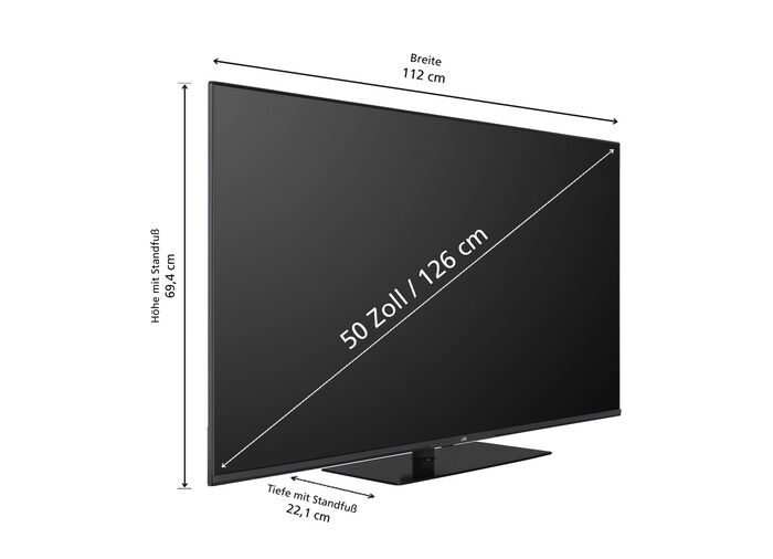 JVC LT-VGQ8255 4K-Ultra-HD QLED-Fernseher 