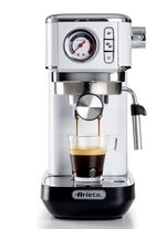 Ariete Espressomaschine moderna im Retro-Design WEISS