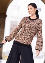 Pullover mit Glitzereffekt 