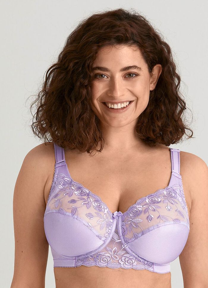  Miss Mary B&uuml;gel-BH mit floraler T&uuml;llstickereispitze im Vorderteil 