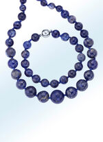 Halskette und Armband mit echten Lapislazuli 