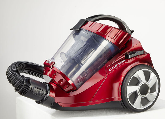 Carrera High-Performance Zyklon-Bodenstaubsauger ROT