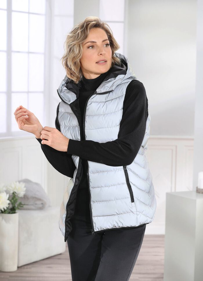 Weste mit reflektierender Beschichtung 