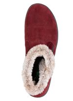 ELENA EDEN, gef&uuml;tterte Damen-Boots, Winterschuhe, Weite G, mit herausnehmbarem Fu&szlig;bett BORDEAUX