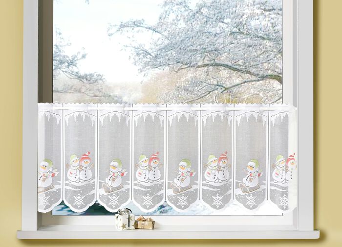 Kurzstore mit Schneemännern 