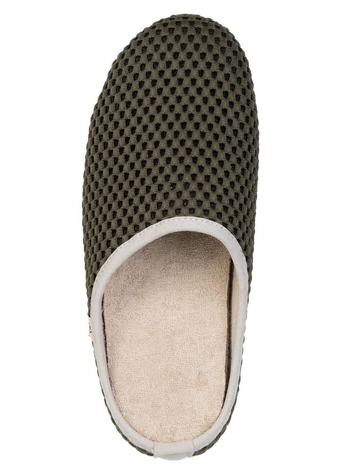 Leichte Herren-Hausschuhe, mit herausnehmbarem Fu&szlig;bett 