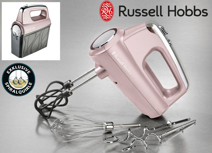 Russell Hobbs Handmixer mit spiralf&ouml;rmigen Helix-Quirlen 