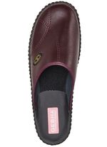 Klassische Herren-Pantoletten, mit anatomisch geformtem Fu&szlig;bett BORDEAUX