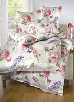 Bettw&auml;sche-Garnitur aus 100% mercerisierter Baumwolle 