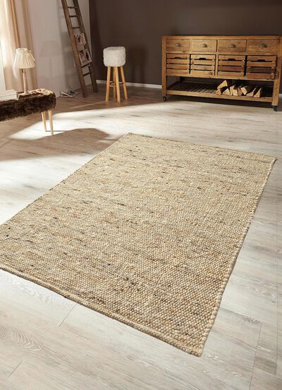 Handgewebte Br&uuml;cken und Teppiche aus Schurwolle 