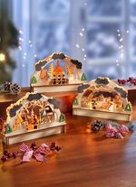 Mini-Schwibb&ouml;gen, 3er-Set 