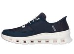 SKECHERS, Herren-Sneaker, mit geformter Slip-Ins Fersenplatte MARINE