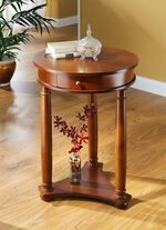 Beistelltisch mit Echtholzfurnier 