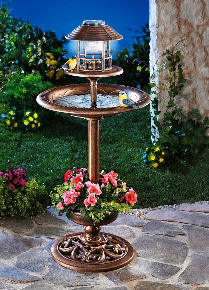 Nostalgisches Vogelbad 