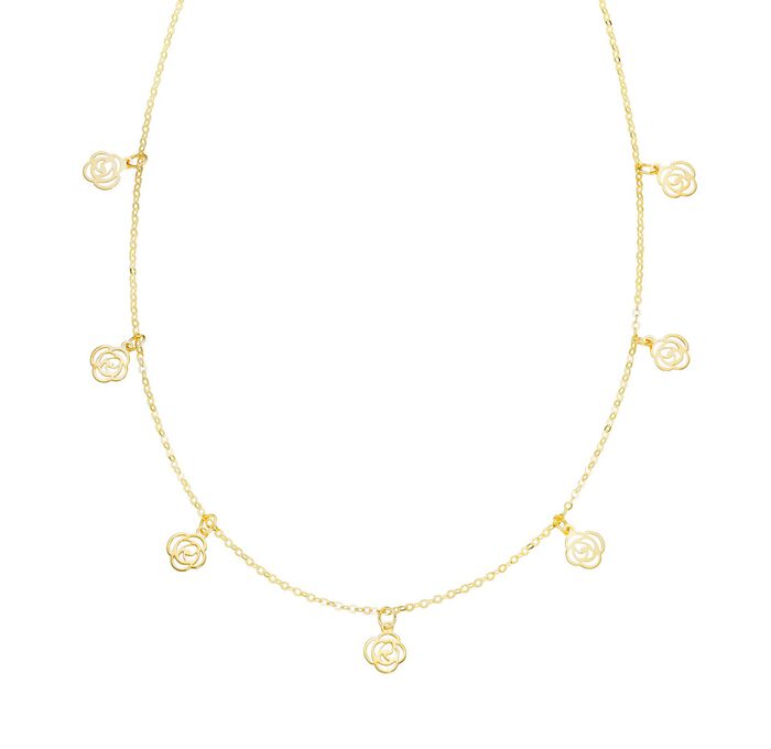 Tolle Ankerkette mit Rosen 