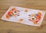 Tisch- und Raumdekoration mit herbstlichen Motiven 