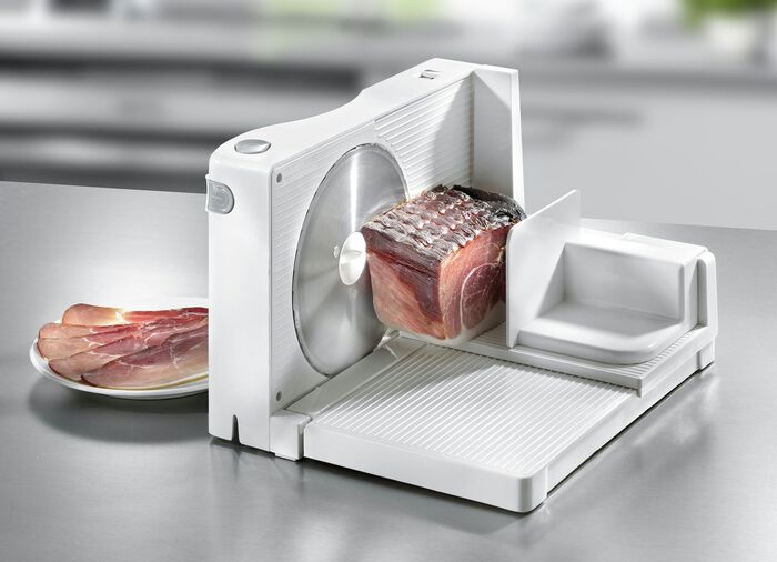 Allesschneider mit Edelstahl-Schneidscheibe 