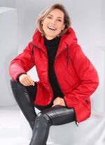 Jacke mit verl&auml;ngertem R&uuml;ckteil 