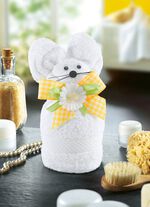 Frottier-Fr&uuml;hlingsmaus in kuschelweicher Qualit&auml;t 