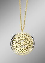 Wundervolle Halskette mit Kristallen 